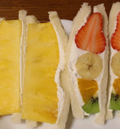 be! fruits sandwich フルーツサンド