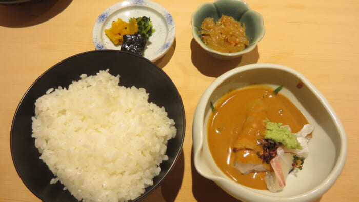 銀座あさみ　鯛茶漬け