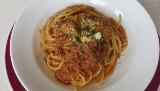 GINZA Sank “Spaghetti Bolognese”