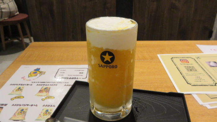 大吉　生ビールかき氷
