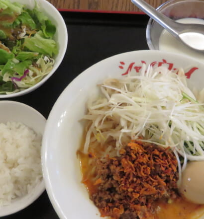 青山シャンウェイ　冷やし担担麺