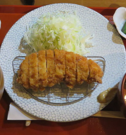 晴のちカツ　富士デュロック ロースカツ定食