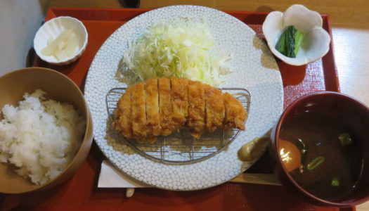 GINZA Harenochikatsu “Fuji Duroc loin cutlet teishoku”