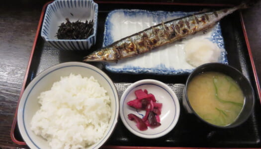 銀座　魚や 旬＠インズ　新さんま塩焼き定食
