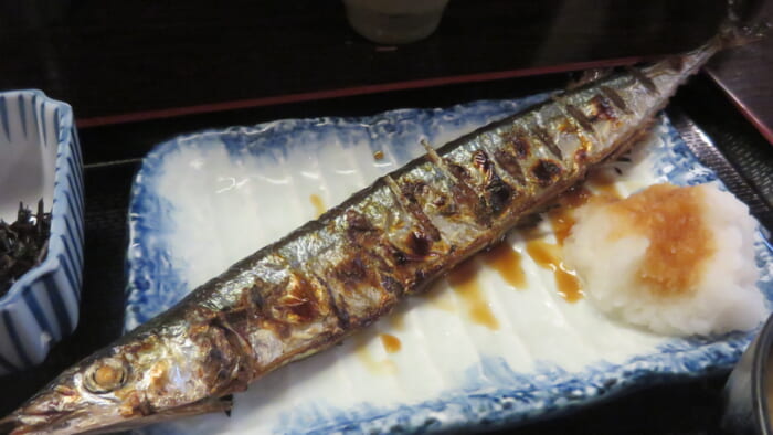 魚や 旬＠インズ　新さんま塩焼き定食