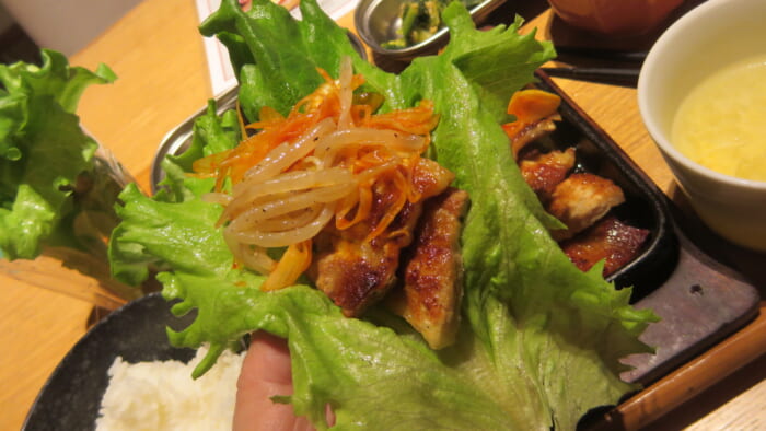 ダイダイ サムギョプサル定食