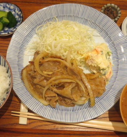 dancyu定食　生姜焼き定食