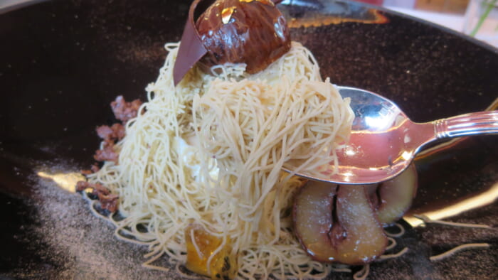 資生堂パーラー　お皿で楽しむ丹波栗のモンブランパフェ