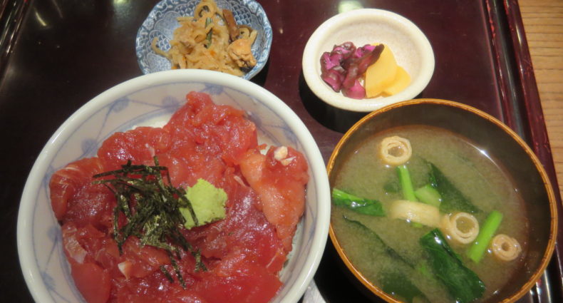 早瀬　まぐろ漬け丼