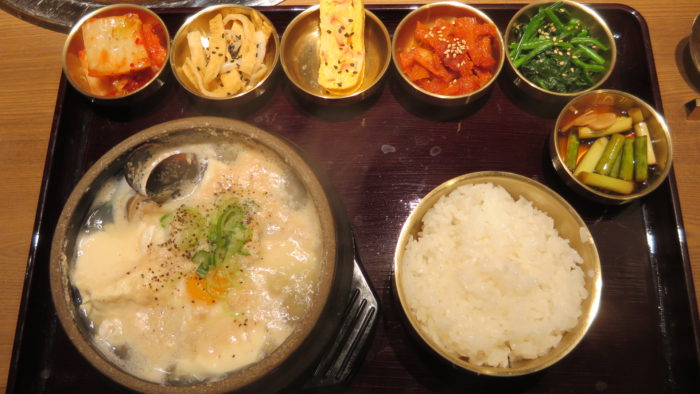 韓国料理 まる銀座　白スンドゥブチゲ