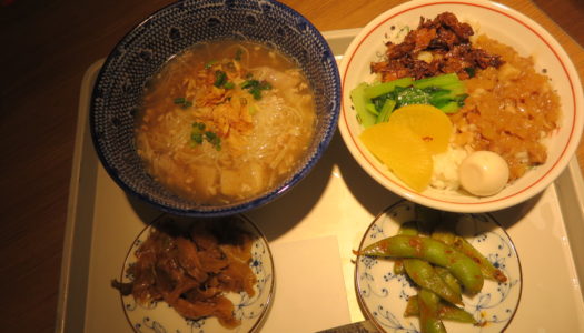 TOKYO STATION Nisshiki taiwan shokudo WUMEI “Taiwanese rice noodle set”