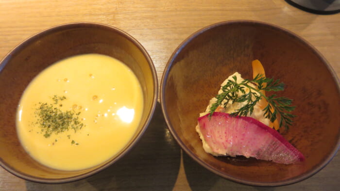 GINZA ARMS　サラダとスープ