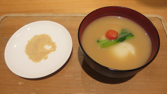 奈良まほろば館カフェ　奈良のお雑煮