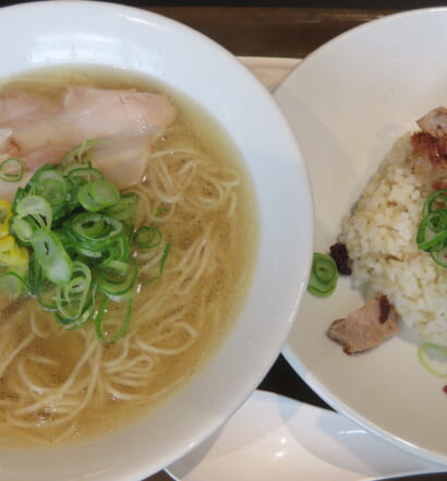 POPUPラーメン　煮干そば藍　京都白だし中華そば