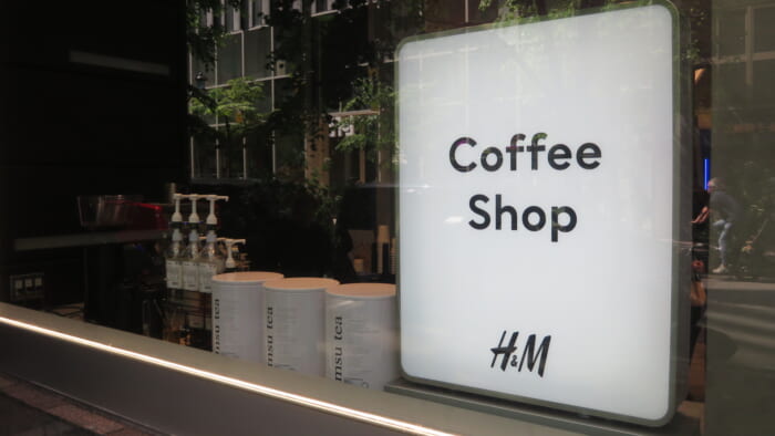 H&M並木通り店　コーヒーショップ