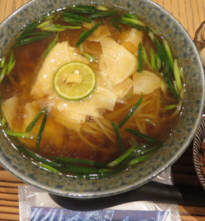 林屋新兵衛　あんかけゆばうどん