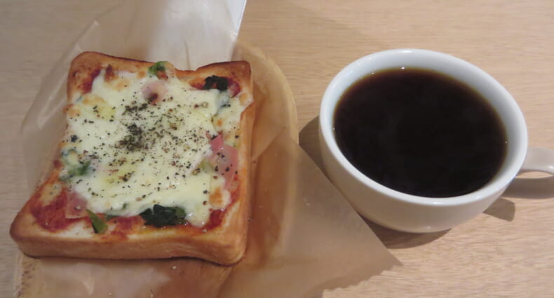 TERON COFFEE　ピザトースト