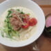SONOKO CAFE　国産たらこの冷製豆乳クリームうどん