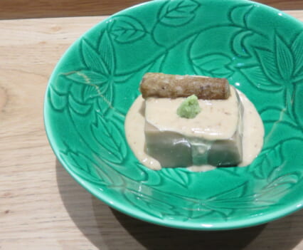 ginza banya kai 胡麻豆腐