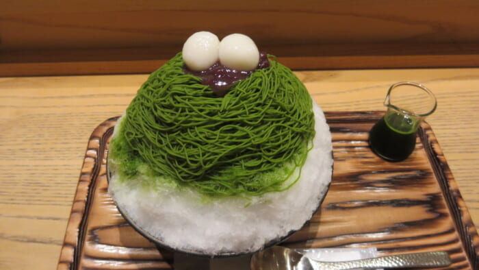 林屋新兵衛　和もんぶらん氷