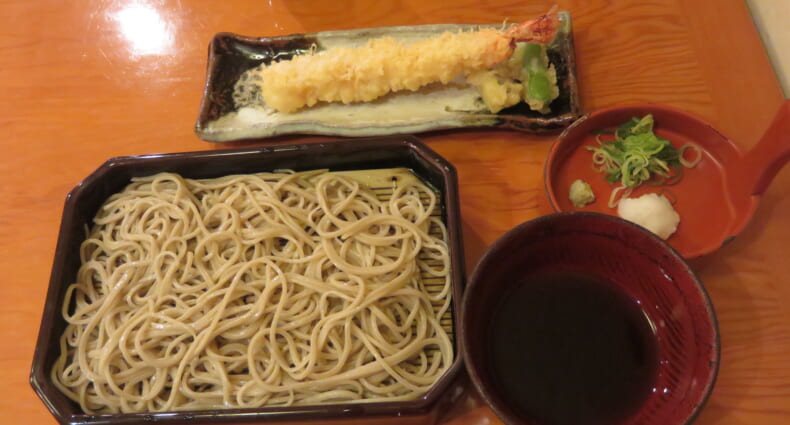 田中屋＠松屋　ランチ天せいろ