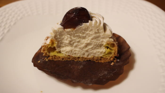 メゾンカイザー＠松屋　栗のシュークリーム