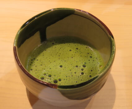 くろ寿 東銀座店　抹茶