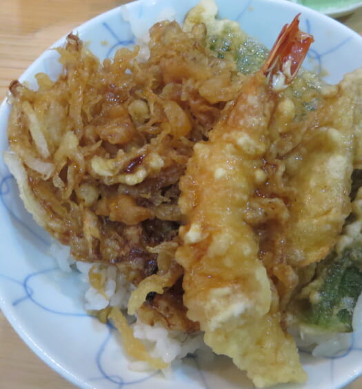 天ささ　てんぷら丼
