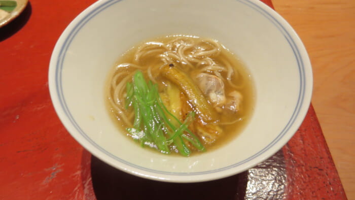 蕎麦割烹橙　温かいそば