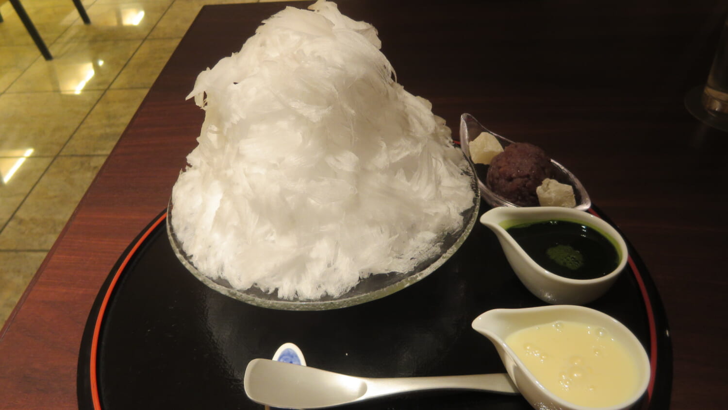 むらき　かき氷 翠雪花