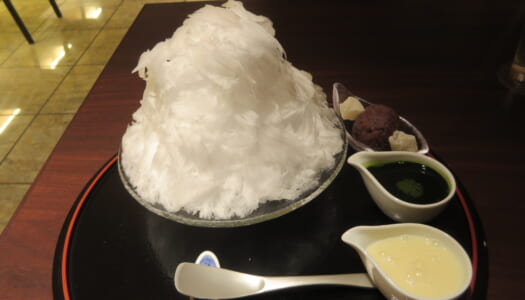 銀座　むらき＠コートヤード・マリオット銀座東武ホテル　かき氷 翠雪花 | うな丼