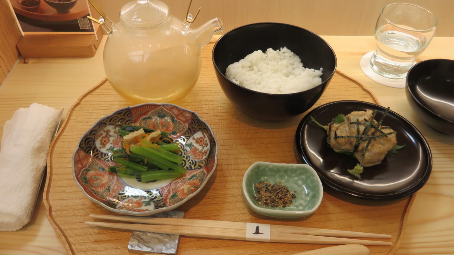 下鴨茶寮＠松屋　鯛胡麻茶漬け