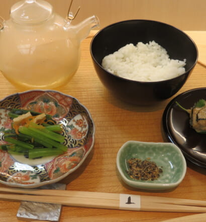 下鴨茶寮＠松屋　鯛胡麻茶漬け