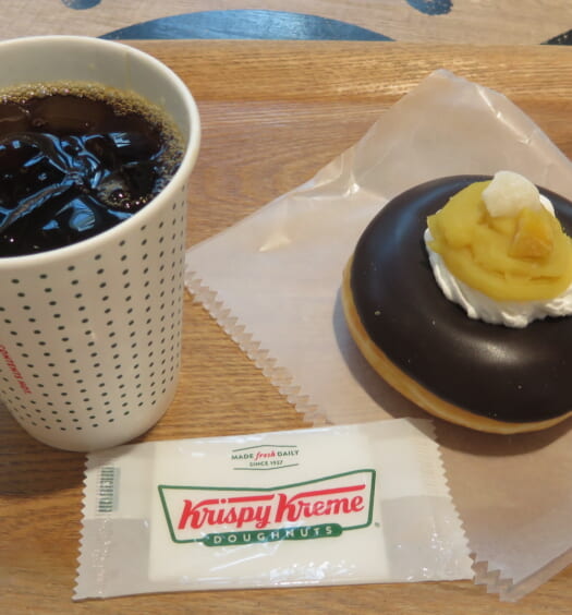 クリスピー・クリーム・ドーナッツ＠国際フォーラム　お月見 マロン＆クリーム