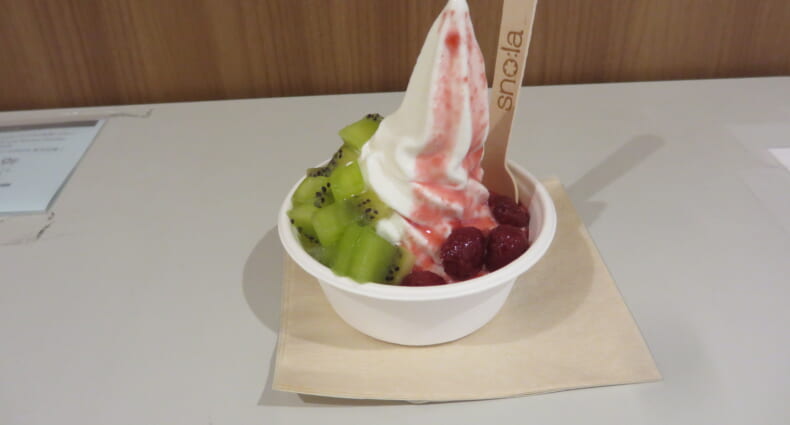 Sno:la＠三越　フローズンヨーグルト