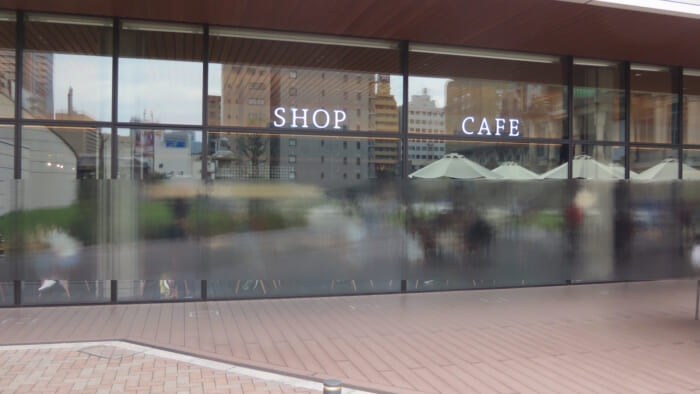 築地本願寺カフェTsumugi 外観