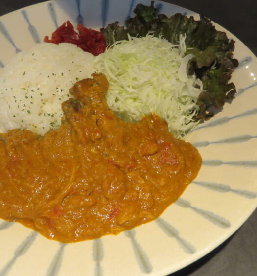 美ら咖哩　バターチキンcurry