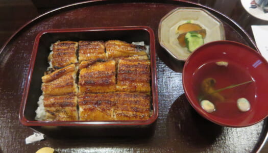 銀座　うなぎノ宮宇　鰻重御膳 | 長焼き御飯