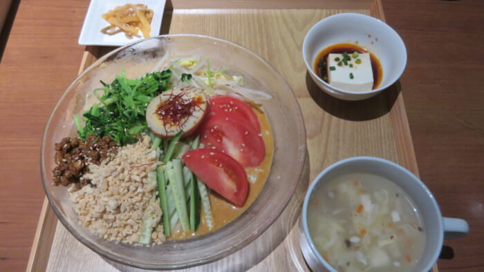 百菜百味　冷やし担々麺