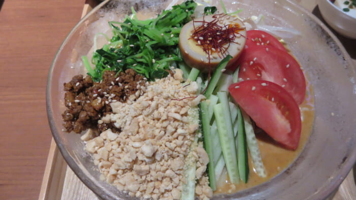 百菜百味　冷やし担々麺