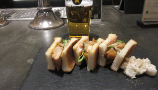 銀座　サッポロ生ビール黒ラベルTHE BAR　銀座サンド