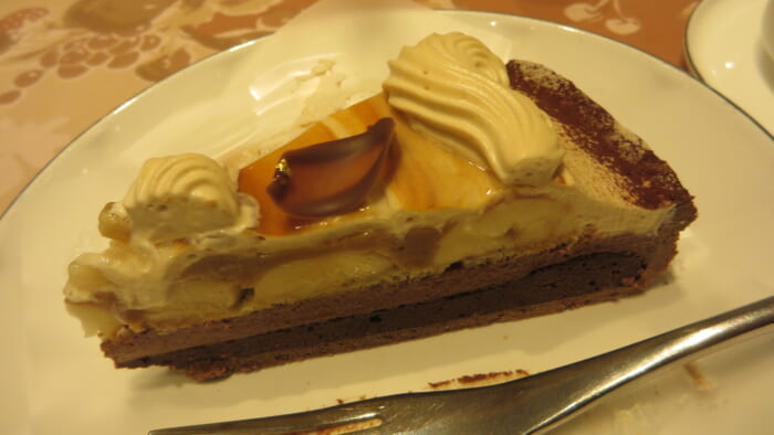 キルフェボン グランメゾン銀座 チョコレートとキャラメルバナナのタルト