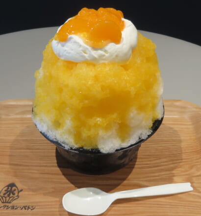 かき氷コレクション・バトン 茶屋花冠　小田原ミカンの御氷