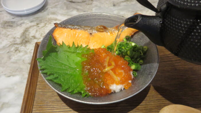 GINZA SEN-RYO　鮭親子茶漬け