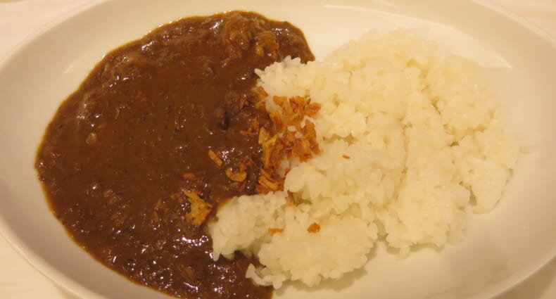 CAFE Space R　黒毛和牛の牛すじカレー