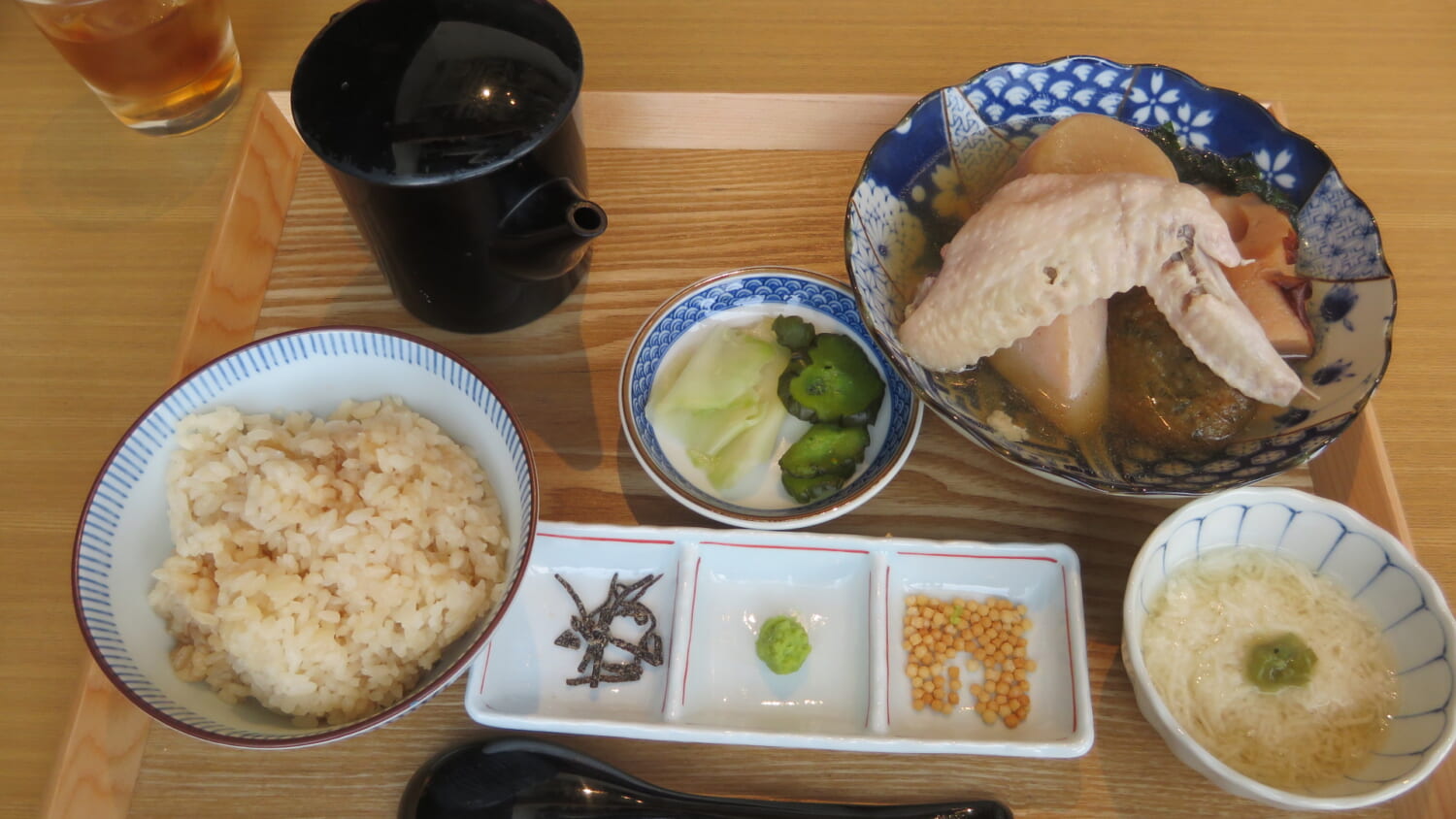 おぐ羅 分店　おでん５種と出汁茶漬けセット