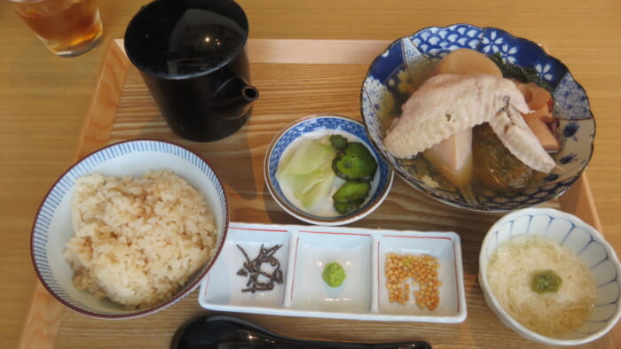 おぐ羅 分店　おでん５種と出汁茶漬けセット