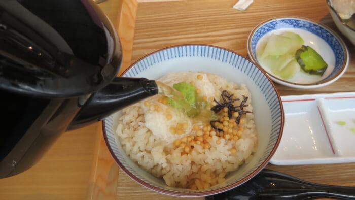 おぐ羅 分店　おでん５種と出汁茶漬けセット