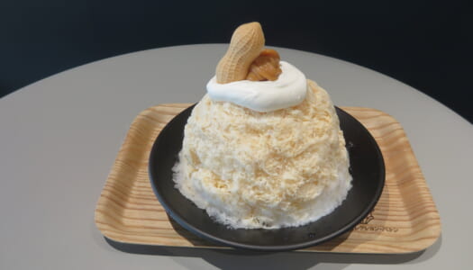 八重洲　かき氷コレクション・バトン クラフトカフェ　ぴーなっつ