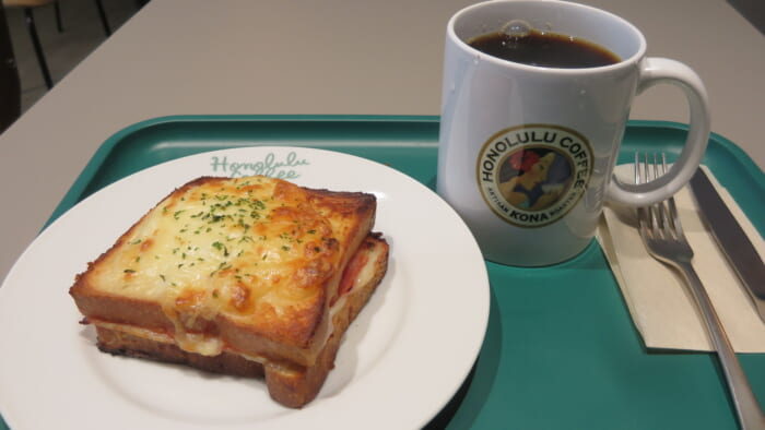 ホノルルコーヒー　クロックムッシュ